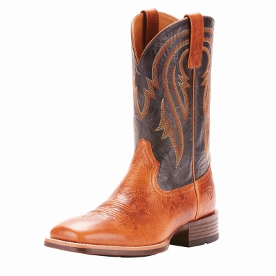 Men's Ariat Plano Western Boots Multicolor | GB5419LKA