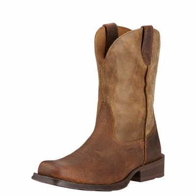 Men's Ariat Rambler Dress Boots Multicolor | GB7680KPD