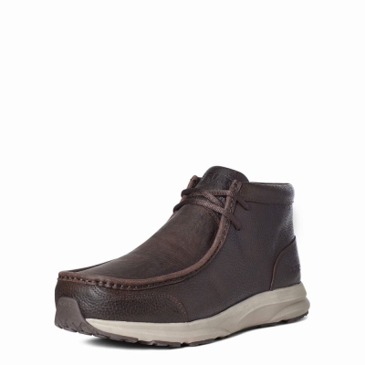 Men's Ariat Spitfire Sneakers Brown | GB4723BKV