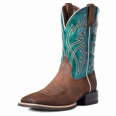 Men's Ariat Sport Rafter Western Boots Multicolor | GB2653DJH