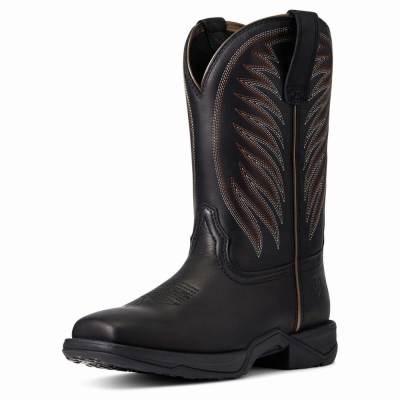 Women's Ariat Anthem 2.0 Western Boots Black | GB3624VGA