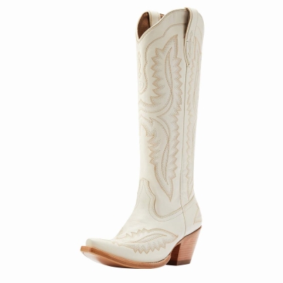 Women's Ariat Casanova Western Boots White | GB3856IUA