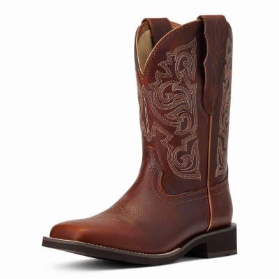 Women's Ariat Delilah Western Boots Multicolor | GB4380GBJ