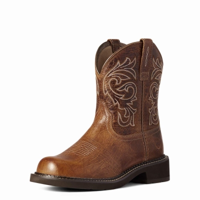 Women's Ariat Fatbaby Heritage Mazy Western Boots Multicolor | GB3128INP