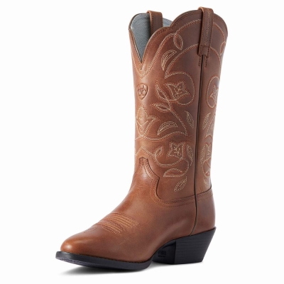 Women's Ariat Heritage R Toe Dress Boots Multicolor | GB6825JFG