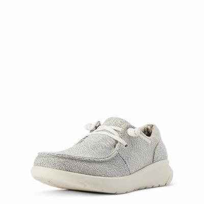 Women's Ariat Hilo Sneakers Grey | GB3285NHI