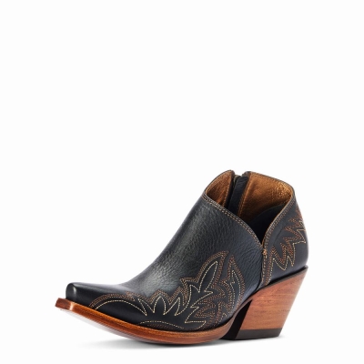 Women's Ariat Jolene Booties Black | GB4987URW