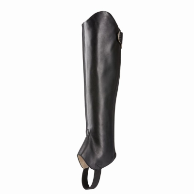 Women's Ariat Kendron Chap Half Chap English Riding Boots Black | GB7940AIQ