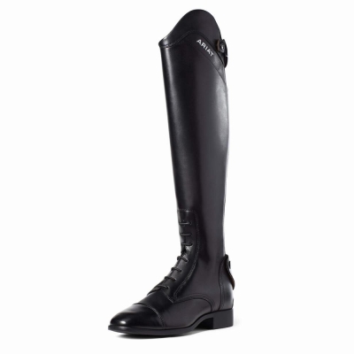 Women's Ariat Palisade Tall Riding English Riding Boots Black | GB9427PMB