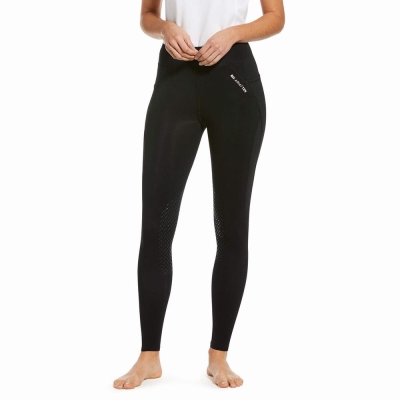 Women's Ariat Prevail Insulated Knee Patch Pants Black | GB2760NAY