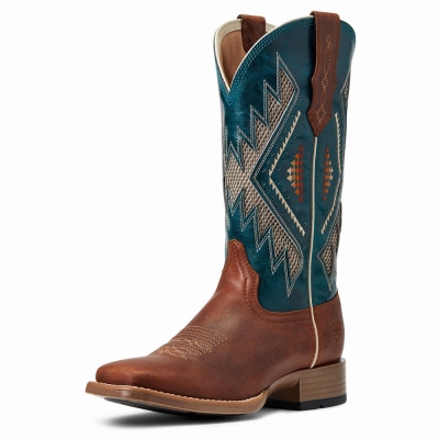 Women's Ariat Sienna VentTek 360 Western Boots Copper | GB3214OTZ