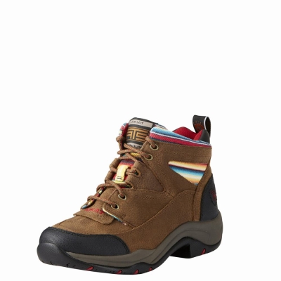 Women's Ariat Terrain Hiking Boots Multicolor | GB5062HUR