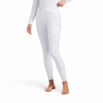 Women's Ariat Triton Grip Pants White | GB3518DKH