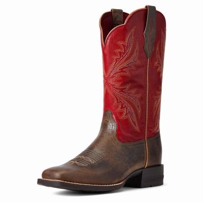 Women's Ariat West Bound Western Boots Multicolor | GB2065ZTJ