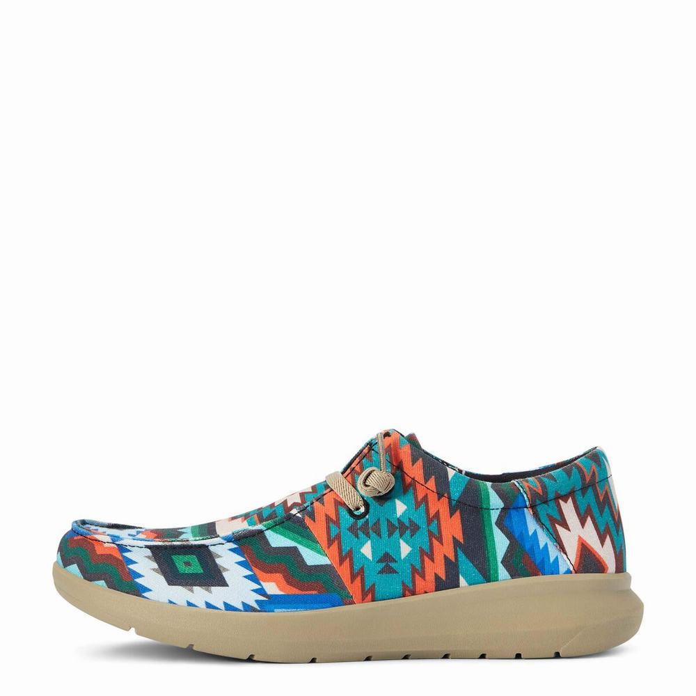 Men's Ariat Hilo Stretch Lace Sneakers Multicolor | GB6239LKH