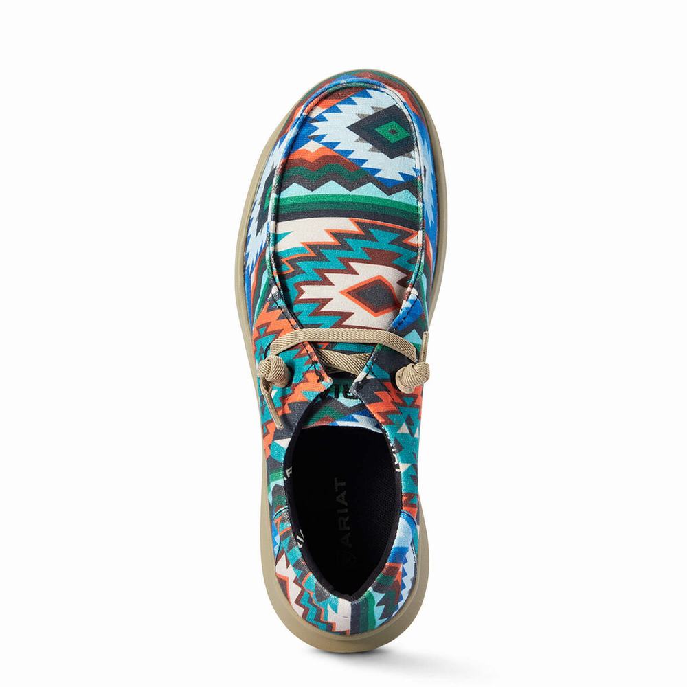 Men's Ariat Hilo Stretch Lace Sneakers Multicolor | GB6239LKH