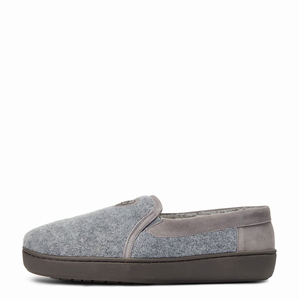 Men's Ariat Lincoln Slippers Grey | GB5603ZOY