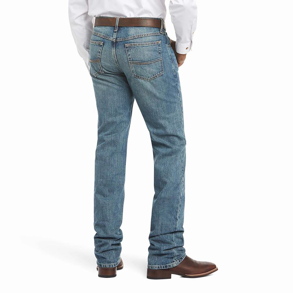 Men's Ariat M2 Relaxed Legacy Cut Pants Grey | GB2713PFI