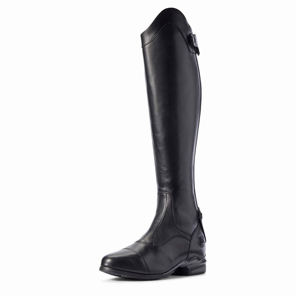 Men\'s Ariat Nitro Max Tall Riding English Riding Boots Black | GB0631OTU