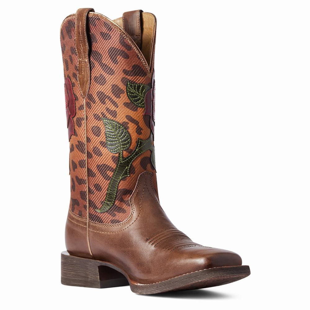 Women's Ariat Circuit Rosa Dress Boots Multicolor | GB9864GEF