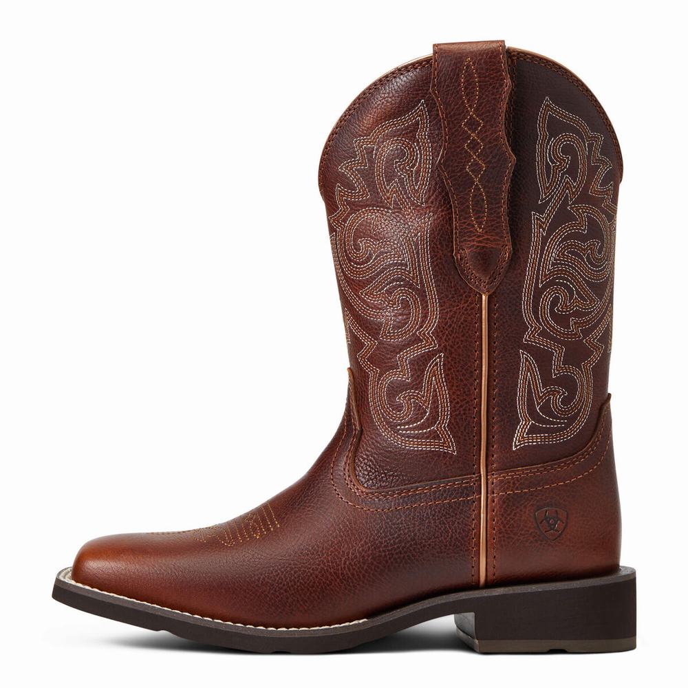 Women's Ariat Delilah Western Boots Multicolor | GB4380GBJ