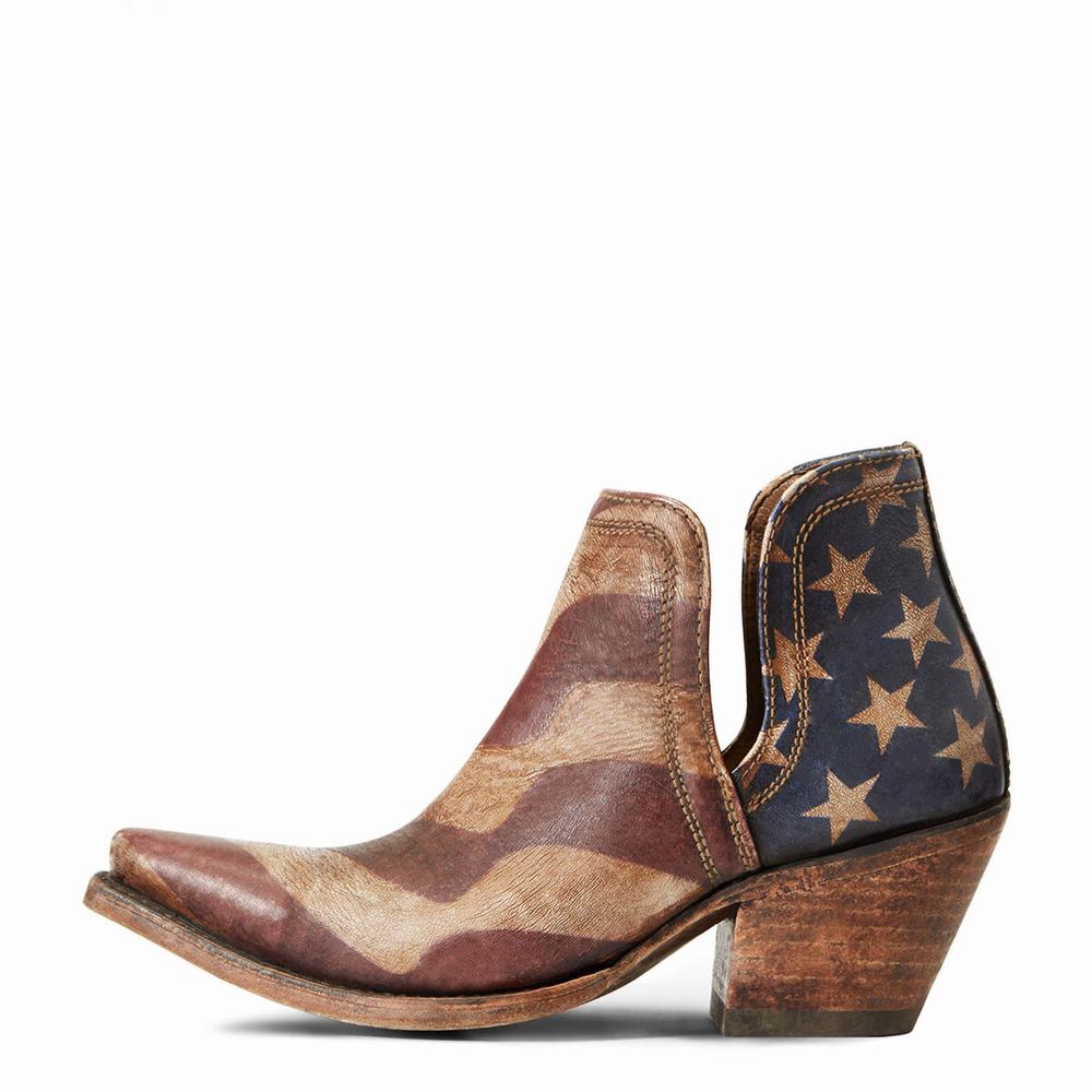 Women's Ariat Dixon Booties Multicolor | GB5207KBT