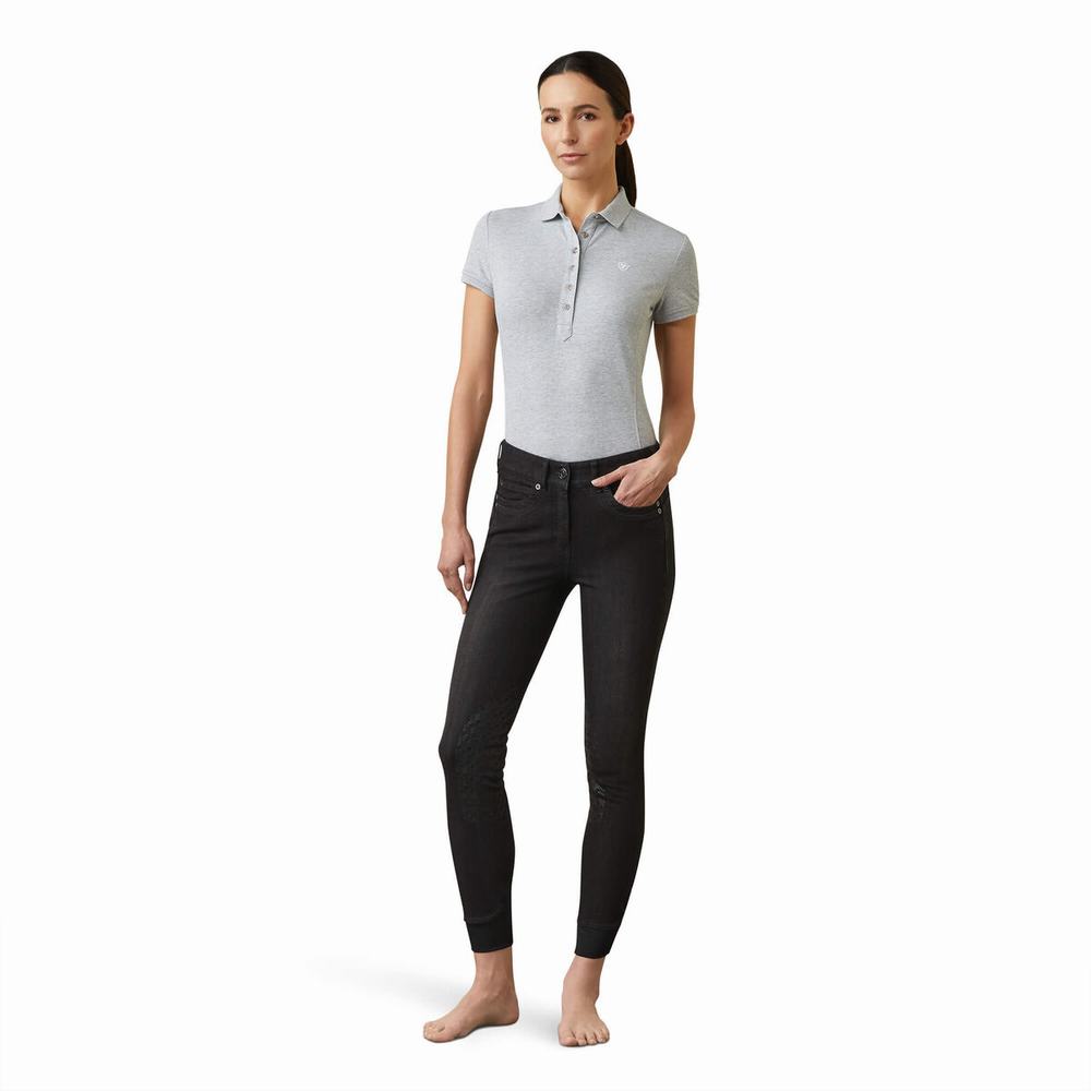 Women's Ariat Halo B Pants Black | GB8416ZDT