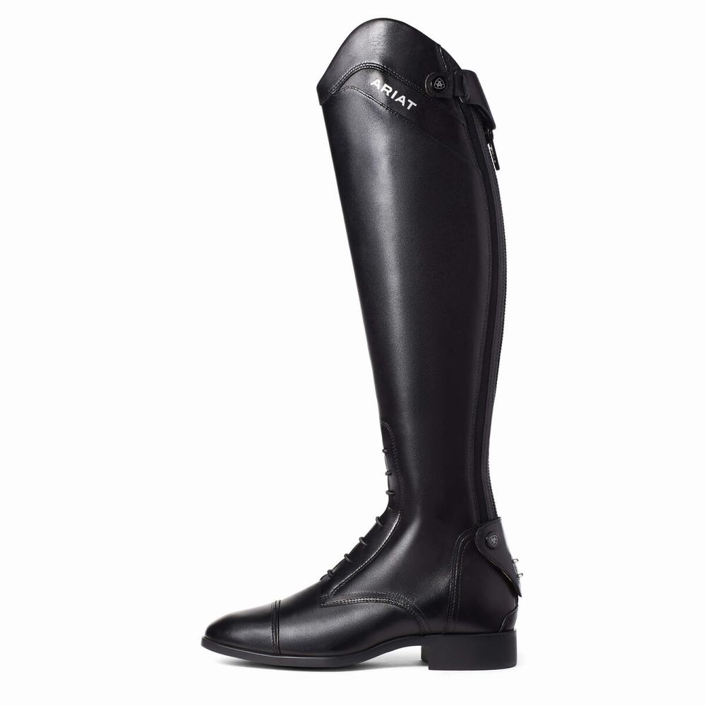 Women's Ariat Palisade Tall Riding English Riding Boots Black | GB9427PMB