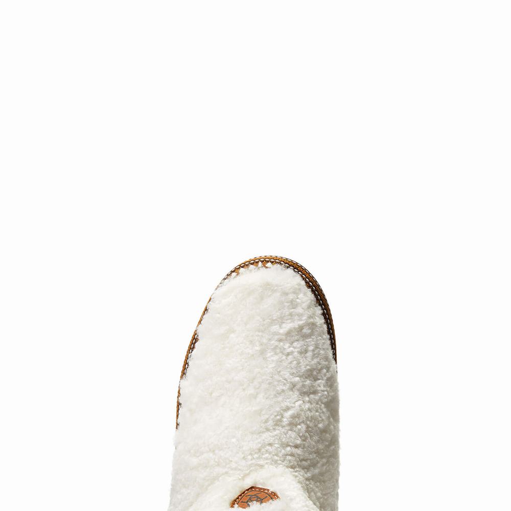 Women's Ariat Slippers Beige | GB6408ZYR